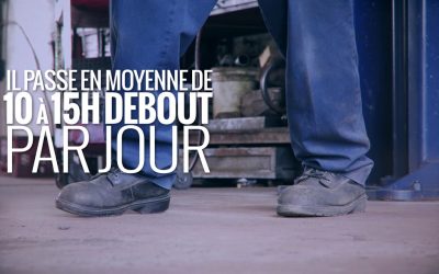 Passez-vous de longues heures debout?